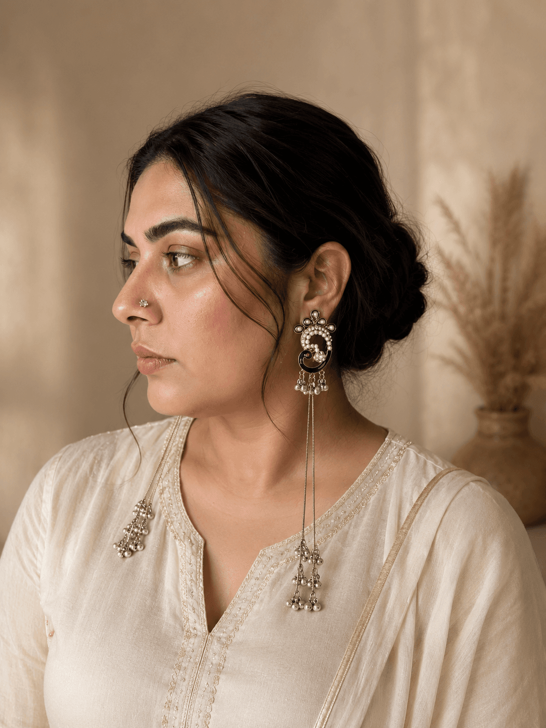 Neel Mor kashmiri Earrings image 1